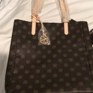 Purse with matching makeup bag and scarf